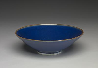 图片[3]-Bowl with paired dragons in cobalt blue glaze, Ming dynasty (1368-1644)-China Archive